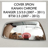 Bt50 Mirror Cover Ford Ranger 2.5 3.0 Chrome/
