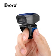 Eyoyo 1D Wearable Ring Barcode Scannerอัพเกรด Portable Mini Finger Bar Code Reader พร้อม2.4GHz Wirel