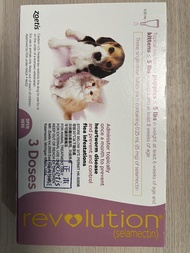 Zoetis Revolution (塞拉菌素) 幼犬幼貓驅蟲藥