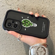 Casing hp For Xiaomi 14 14T 14T Pro 5G poco F6 F5 Case Light Bulb Simple Softcase Phone Kesing Cesin