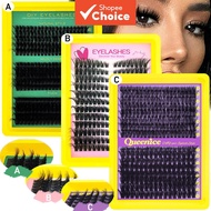 D-Curl Fluffy False Eyelashes 60D/80D/100D for Natural to Glam Cat Eye Makeup Reusable Beginner Frie