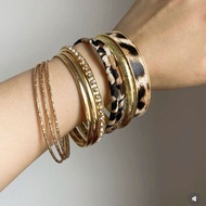 Leopard Print Bracelet Premium Retro Light Luxury Fashion Suit Bracelet Classy Bracelet vintage vint