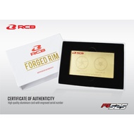 RCB 100%ORGINAL FG525 FORGED NINJA 250 NINJA250 RCB FORGED RIM FG525 2.75 4.00 17 > GOLD TITANIUM