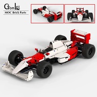 Custom MOC Ayrton Senna McL60 F1 Model Kit 1:8