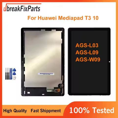9.6 Inch For Huawei MediaPad T3 10 LCD Display Touch Screen Digitizer Assembly AGS-L03 AGS-L09 AGS-W