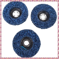 [W Y D H] Paint Stripping Disc Wheel 3 Pcs Rust Stripper Strip Discs for 4 x 5/8 Inch Angle Grinder 