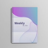 Weekly Time Sheet Log Book