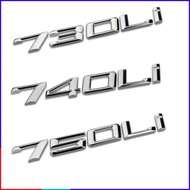 [GENUINE] Stainless steel letter Decal 730LI, 740LI and 750LI - GENUINE PRODUCTS