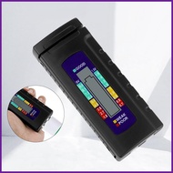 Battery Tester Checker Household Battery Life Tester LCD Display Tester for AAA AA 9V 1.5V Button Ce