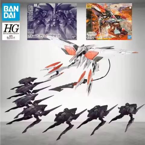 Bandai HGIBO 1/144 Pluma Chryse Invasion Set Hashmal MA Combo Iron-Blooded Orphans Season 2 Plastic 