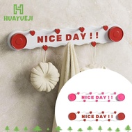 HUAYUEJI Dopamine Coat Racks, Wall-mounted Traceless Door Hanger Hooks, Durable Bedroom Organizer Do