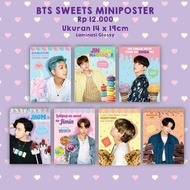 BTS MINI POSTER (SWEETS)