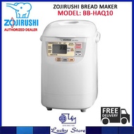 ZOJIRUSHI BB-HAQ10 BREAD MAKER, 1 YEAR WARRANTY