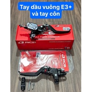 E3+ square oil tank brake lever, genuine E2+ RCB clutch lever