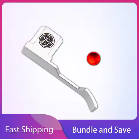 Metal Thumb Up Grip Shutter Button Kit Hot Shoe Cover for Fuji X100F X100T X100V X100VI Soft Release