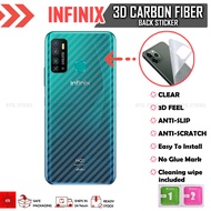 INFINIX Carbon Fiber Back Film Sticker Protector Zero 30 GT 10 Pro Note 30 Pro 12 10 Pro Hot 30 20 10