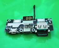Mạch sạc dự phòng Robot hỗ trợ sạc nhanh QC 4.0 PD 22.5W 2 cổng vào 3 cổng ra có màn hình hàng tháo