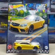 HOT WHEELS 12 MERCEDES BENZ C63 AMG COUPE BLACK SERIES - BOULEVARD 76 - PREMIUM