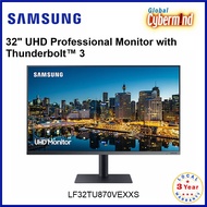 SAMSUNG F32TU870VE 32" 4K UHD Professional Monitor with Thunderbolt 3 [LF32TU870VEXXS] (Global Cybermind)