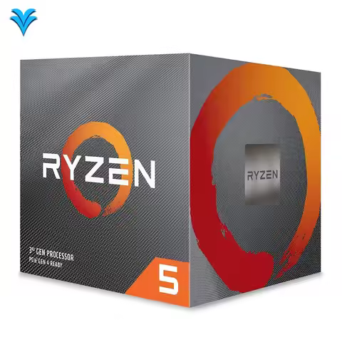 New AMD CPU R5 5600x Gaming 6 Cores 12 Threads Intelence Processor 5600G for I5 I7 Computer Motherbo