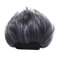 [LIX1] EY-M23 Furry Outdoor Microphone Windscreen Artificial Fur Muff Wind Cover 12cm*12cm (L * D) f