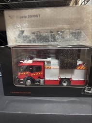 1:43 SCANIA MAJOR PUMP 模型消防車
