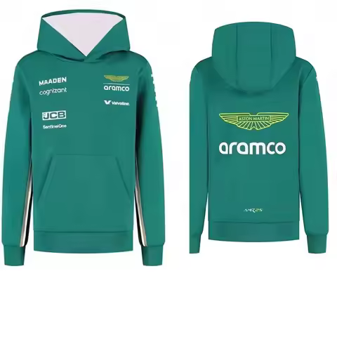 Aston Martin Sweatshirt Sport Motorcycle Hoodie Spanish Racer Fernando Alonso Hoodie Kit Fans Lance 