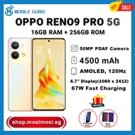 OPPO RENO 9PRO 5G 16GB RAM + 256GB ROM Storage with Local Warranty A little more than you'd expect