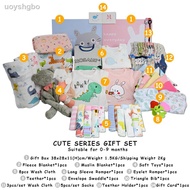 ﹊Baby Hamper Medium Gift Set Series - Hamper Set For Newborn Baby Girl and Boy for 0-6 months