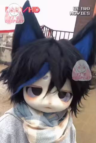 Customized Handmade Fursuit Cosplay Kigurumi Fursuit Furry Head Kigurumi Role Play Headsets Beast He