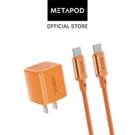 ROCK T89 GaN PD 60W Charger With Type-C Fast Charging Cable