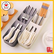 [SG Seller] Kitchen Drawer Organiser Tray | Cutlery Holder Utensils Organizer | Fork Spoon Chopstick