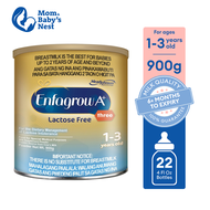 Enfagrow A+ Three Lactose Free 900g for the Dietary Management of Lactose Intolerance for 1-3 Years 