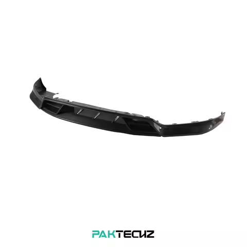 Paktechz Dry Carbon Fiber Body Kit Front Spoiler Splitter Bumper Lip for Porsche Cayenne Coupe 9YA 9