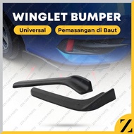 Winglet Bumper Universal Spoiler Diffuser Car Front Bumper Best Quality