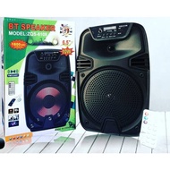 BT-6108 6.5' inch Wireless Portable Bluetooth Speaker With Led Light [Support Mic]