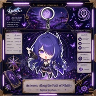GANTUNGAN Honkai Star Rail Keychain - Acheron -hp/ Keychain - AcrylicKeychain