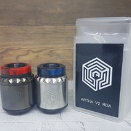 Ready JT RDA ARTHA V2 24MM BEST CLONE Not Authentic Original Druga Nichrome