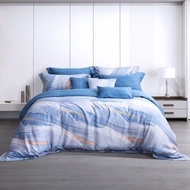 Bộ ga chun hoặc ga phủ kèm Vỏ chăn có chần mỏng Akemi Tencel Modal Ardent v3 gồm 6 món (King / Queen