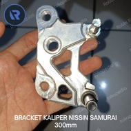Bracket Kaliper Nissin Samurai 2P Mx King Vixion R15 300mm