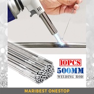 Package 10PCS 1.6MM x 500MM Low Temperature Aluminium Welding Wire Rod Electrode Welding Stick Solde