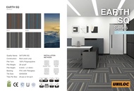 "Earth Series" Carpet Tiles Linear Design - 50cm x 50cm