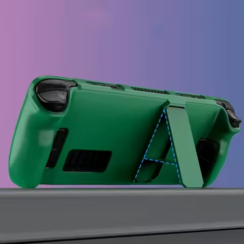 For Steam Deck Colorful Protective Case With Stand Game Console Accessories,Kickstand Handle Protect