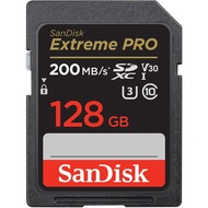 Sandisk Extreme PRO SDXC UHS-I Card 128GB Read up to 200MB/s