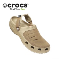 〖ใหม่เอี่ยมของแท้〗Crocs 2023 รองเท้าแตะชายหาด yukon ที่กันลื่นรองเท้าแตะเบาๆรองเท้าแตะกลางแจ้งเบาเบาเบาแพลตฟอร์มขนาดใหญ่มนุษย์รองเท้าแตะ