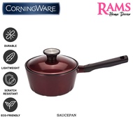 Corningware 18cm Retroflam Die Cast Saucepan with Lid / Saucepan / Milk Pot / Nonstick Pot / Periuk 