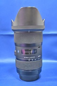 新淨 Sigma 18-35mm F1.8 DC ART For Canon EF 半幅鏡 等效28-56mm 恆定F1.8大光圈 影人 風景 低光拍攝一流 7D 90D 80D R7 R10 R50