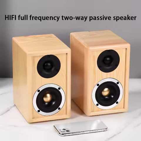 AOSIBAO 3.5 Inch Full Range Speaker 60W 4 Ohm 8 Ohm Passive Speakers HIFI Home Bookshelf Loudspeaker