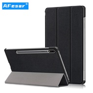 Case For Samsung galaxy tab S7 FE 12.4 inch Tri-Fold Smart Auto Wake-up Sleep stand Cover For SM-T730 T735 T736 Tablet  PU Leather Case