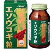 ORIHIRO Eleuthero Tablets (Siberian Ginseng), 400 Tablets